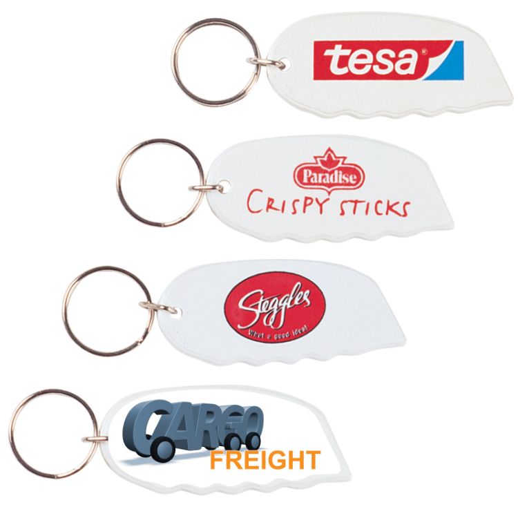 Picture of White Marvel Cutter / Keyring