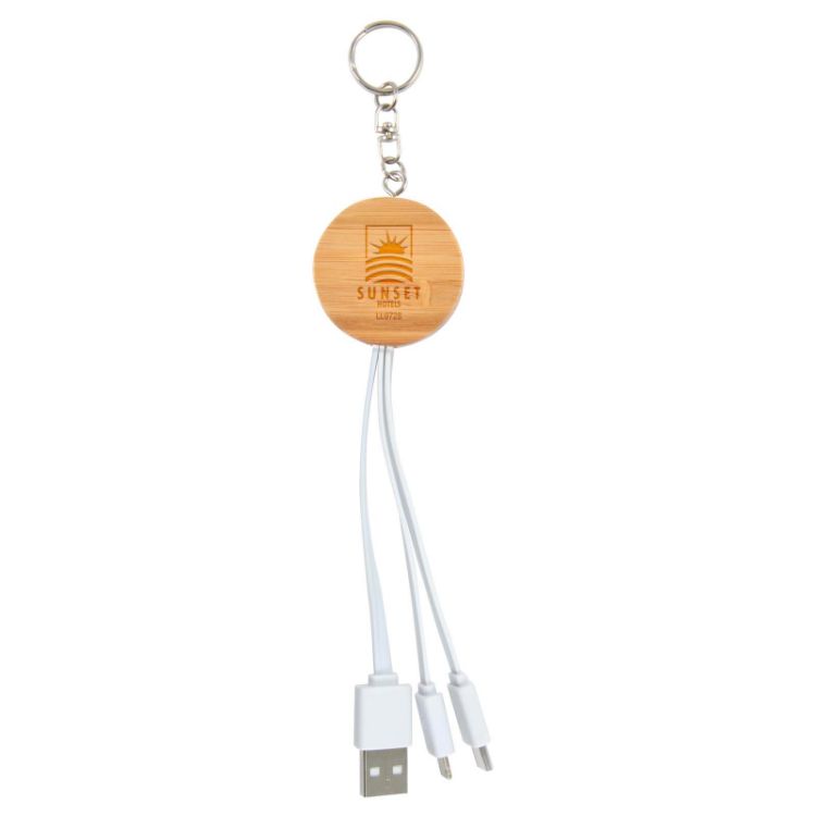 Picture of Rise Bamboo 3 in 1 Power Cable 