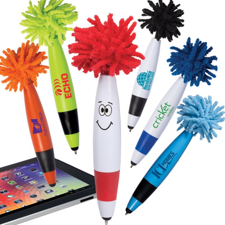 Picture of Mop Top Junior Ballpoint Pen / Stylus