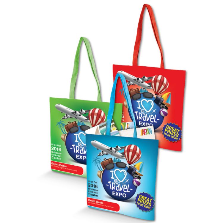Picture of Cotton Tote Bag with Full Colour Design