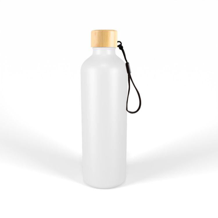 Picture of Gelato Aluminium Drink Bottle with Bamboo Lid
