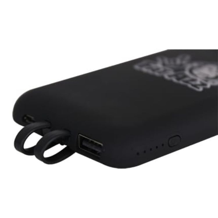 Picture of 5000mAh Light Up Wireless Power Bank with Charging Cable