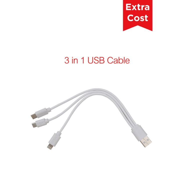 Picture of 8000mAh Leather Wireless Power Bank