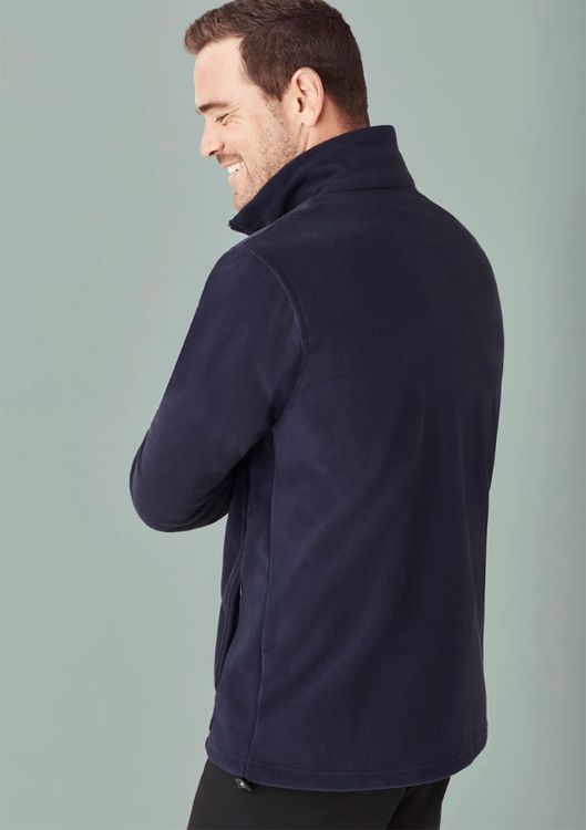 Picture of Mens Plain Micro Fleece Jacket