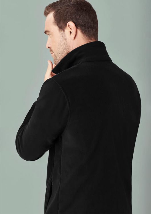 Picture of Mens Plain Micro Fleece Jacket