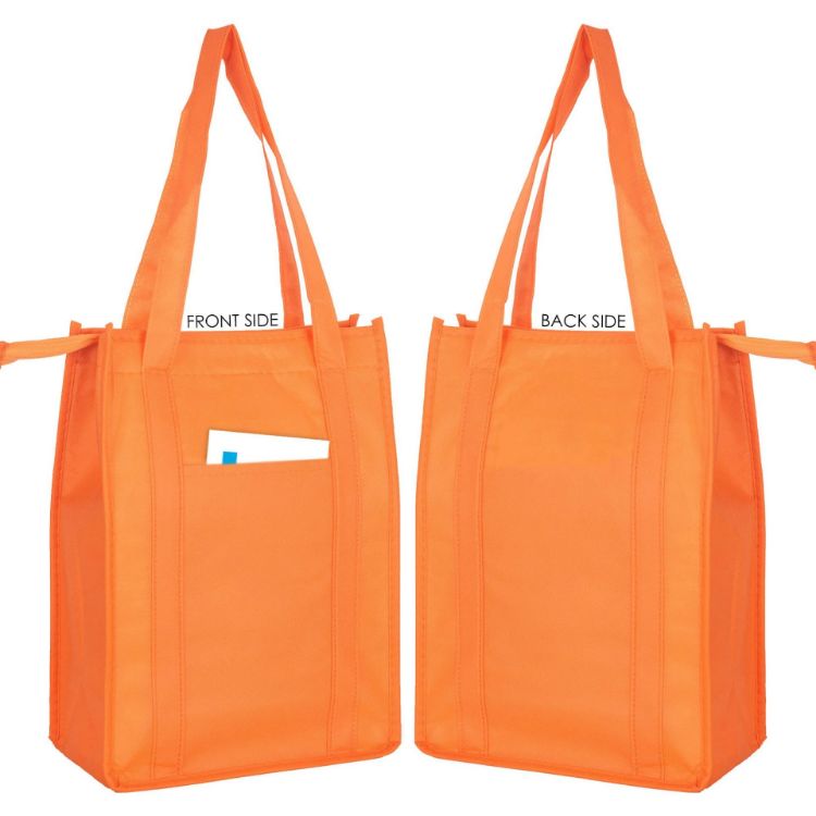 Picture of Non Woven Cooler Bag with Top Zip Closure
