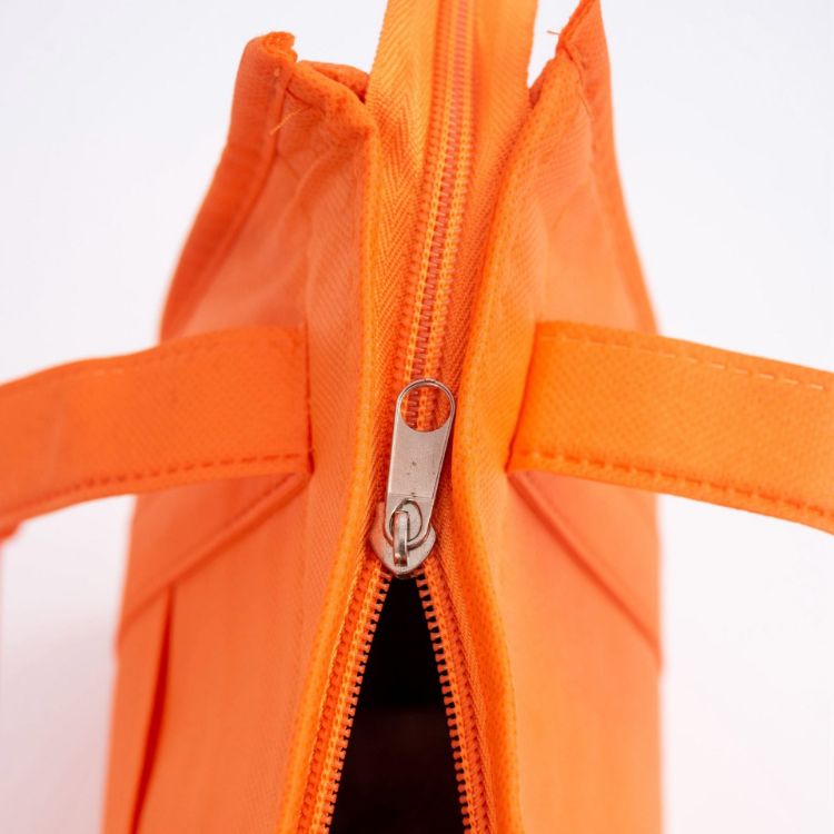 Picture of Non Woven Cooler Bag with Top Zip Closure