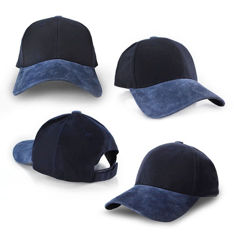 Picture of Heavy Brushed Cotton Suede Peak Cap