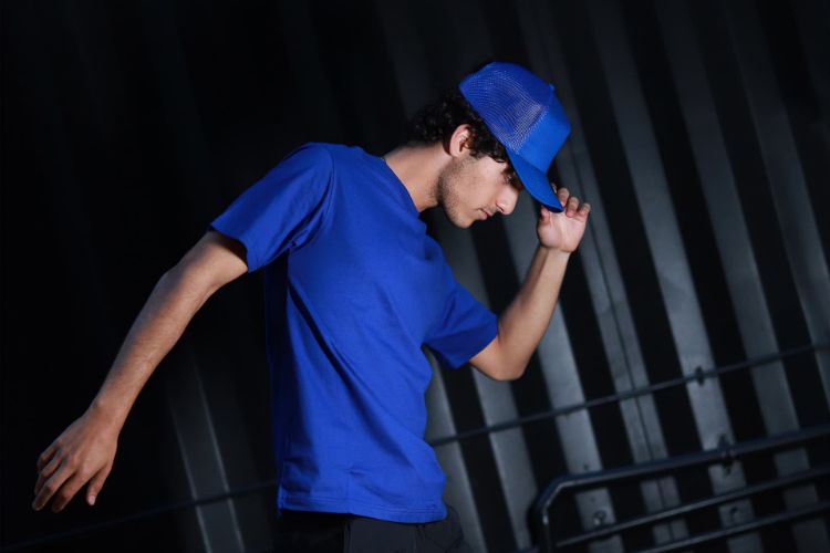 Picture of INIVI A FRAME WITH SEAMLESS MESH - SNAPBACK