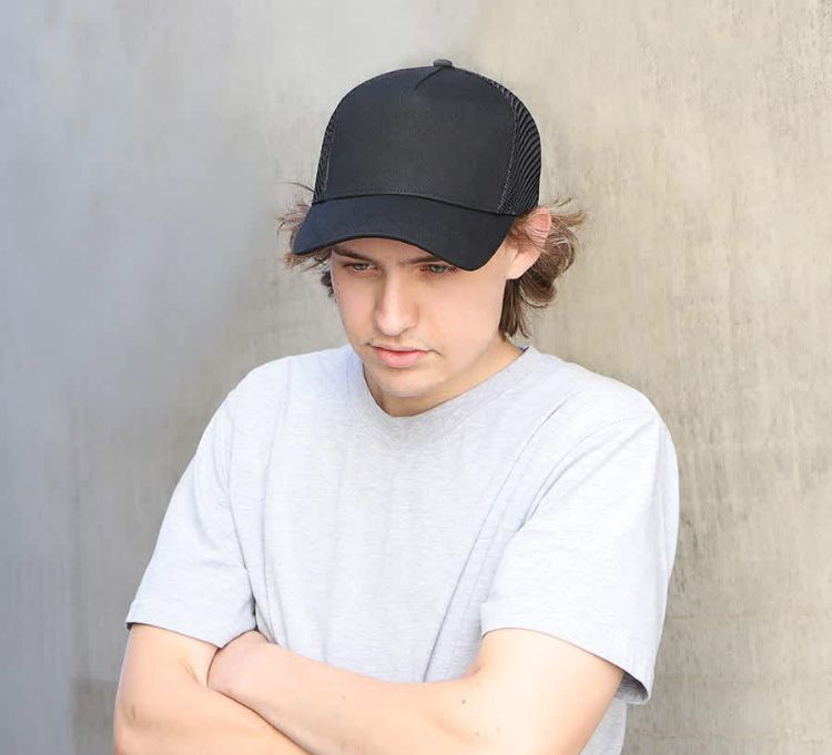 Picture of INIVI A FRAME WITH SEAMLESS MESH - SNAPBACK