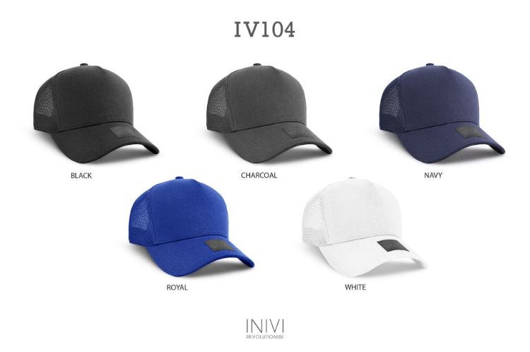 Picture of INIVI A FRAME WITH SEAMLESS MESH - SNAPBACK