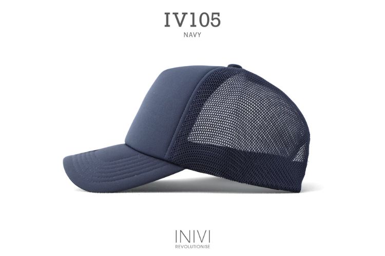 Picture of INIVI CLASSIC TRUCKER WITH SEAMLESS MESH - SNAPBACK