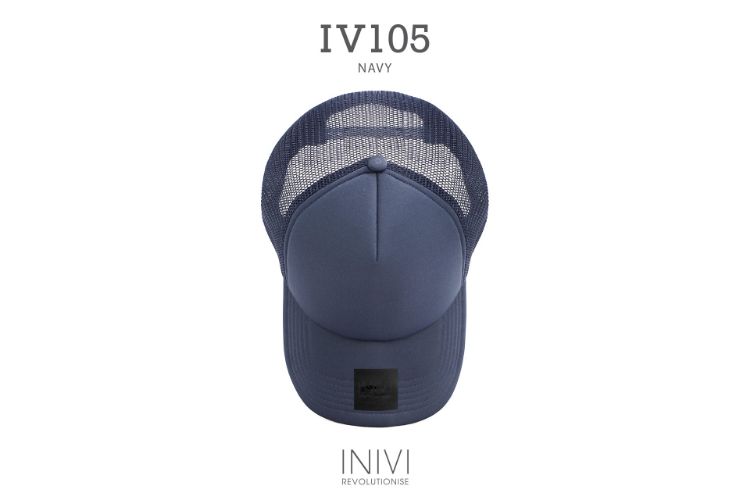 Picture of INIVI CLASSIC TRUCKER WITH SEAMLESS MESH - SNAPBACK