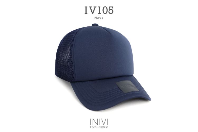 Picture of INIVI CLASSIC TRUCKER WITH SEAMLESS MESH - SNAPBACK